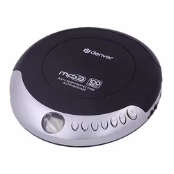 Denver DMP-391, Black, Grey, Portable CD player