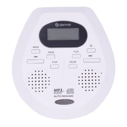 Denver DMP-395W Portable CD player White
