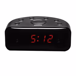 Denver CR-430, Clock, Analog & digital, FM, PLL, LED, 1.52 cm (0.6"), Black