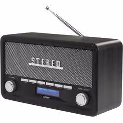Denver DAB-18 Vintage Stereo DAB/DAB+ & FM Radio - Grey