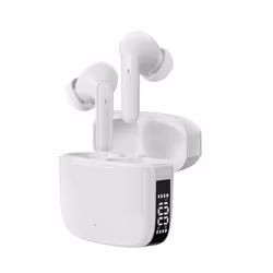Denver TWE-61, True Wireless Stereo (TWS), Calls/Music/Sport/Everyday, Headset, White