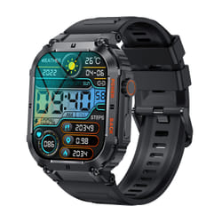 Denver SWC-191B smartwatch / sport watch 4.98 cm (1.96") IPS Digital 320 x 386 pixels Touchscreen Black