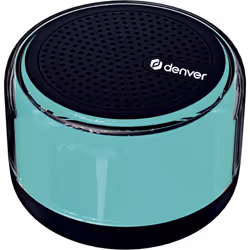 Denver BTP-103, 3 W, Wireless, USB Type-C, Black, Cylinder, Multi