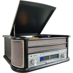 Denver MCR-50 CD Cassette Record Player HiFi - Black