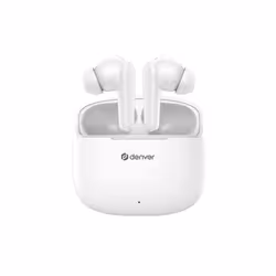 Denver TWE-48W, True Wireless Stereo (TWS), 20 - 20000 Hz, Calls/Music, Headset, White