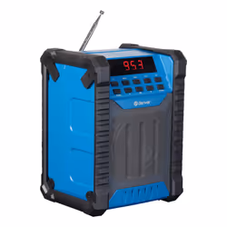 Denver WRB-60 FM transmitter Bluetooth Blue, Grey