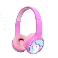 Denver BTH-106P headphones/headset Wired & Wireless Head-band Music Bluetooth Pink