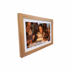 Denver PFF-1543LW digital photo frame Light brown 39.6 cm (15.6") Touchscreen Wi-Fi - Additional view 4
