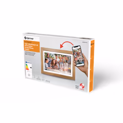 Denver PFF-1543LW digital photo frame Light brown 39.6 cm (15.6") Touchscreen Wi-Fi - Additional view 7
