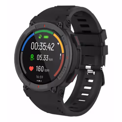 Denver SWG-339 3.53 cm (1.39") TFT Digital 360 x 360 pixels Touchscreen Black GPS (satellite)