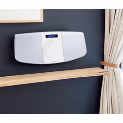 Denver MDA-320 Bluetooth DAB+ CD Player - WHITE