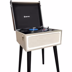 Denver VPR-250 Vinyl Record Player with Stereo Speakers & Bluetooth