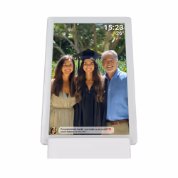 Denver PFF-1070W digital photo frame White 25.6 cm (10.1") Touchscreen Wi-Fi - Additional view 5