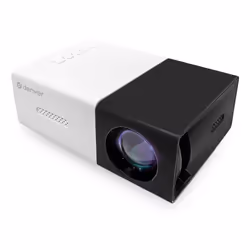 Denver PR-800B BLACK data projector Short throw projector 15 ANSI lumens LED 320x240 Black, White - Additional view 2