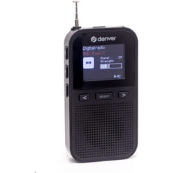 DAH-126 Handheld Portable DAB+ FM Radio, Speaker & Headphone Jack