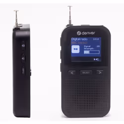 DAH-126 Handheld Portable DAB+ FM Radio, Speaker & Headphone Jack