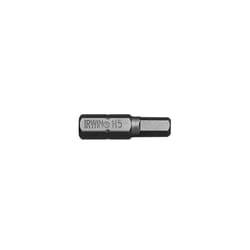 Irwin 10504347 Screwdriver Bits Hex 4.0mm 25mm Pack of 10