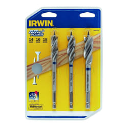 Irwin Blue Groove Wood Power Bit - Set (14,16,18mm) 10507720