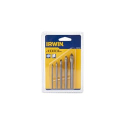 10507912 Drill Bit Set for Glass and Tile, 4mm-10mm, 5 Pieces
