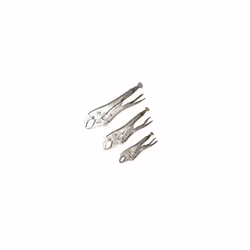 Irwin Vice-Grip 10508020 Curved Jaw Locking Pliers Set ( 5CR / 7CR / 10CR)