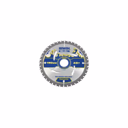 Irwin 1897384 Weldtec Circular Saw Blade 190 x 30mm x 40T ATB