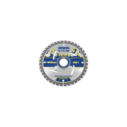 Irwin 1897384 Weldtec Circular Saw Blade 190 x 30mm x 40T ATB