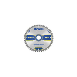 Irwin 1897396 Construction Circular Saw Blade 216 x 30mm x 48T ATB/Neg M