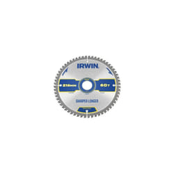 Irwin 1897397 Construction Circular Saw Blade 216 x 30mm x 60T ATB/Neg M