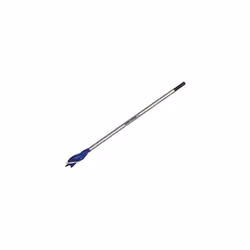 IRWIN 1922003 6X Blue Groove Long Wood Bit 25 mm x 16-Inch