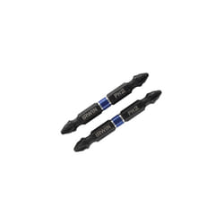 Irwin 1923375 Impact Double Ended Screwdriver Bits PH2 60mm Pack of 2