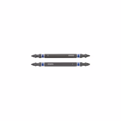 Irwin 1923407 Impact Double Ended Screwdriver Bits PZ1 100mm Pack of 2