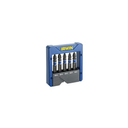 Irwin 1923434 Impact Screwdriver Pocket Bit Set of 5 PH
