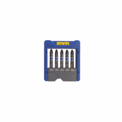 Irwin 1923435 Impact Screwdriver Pocket Bit Set of 5 PZ