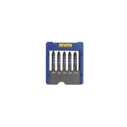 Irwin 1923435 Impact Screwdriver Pocket Bit Set of 5 PZ
