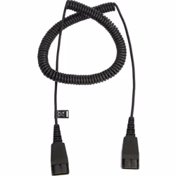 Jabra 8730-009, QD, Male, QD, Male, 0.5 m, Black