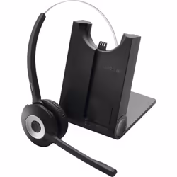 Jabra PRO 930, UK_HK_SG, Wired & Wireless, Office/Call center, 150 - 7000 Hz, 29 g, Headset, Black