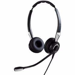 Jabra BIZ 2400 II Duo, Wired, Office/Call center, 77 g, Headset, Black, Silver
