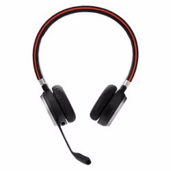 Jabra Evolve 65+ MS Stereo, Wired & Wireless, Office/Call center, 20 - 20000 Hz, 310.3 g, Headset, Black