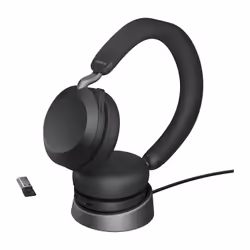 Jabra Evolve2 75 - USB-A UC with Desk Stand - Black - Additional view 4