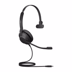 Jabra Evolve2 30 USB-C, UC Mono, Wired, Office/Call center, 20 - 20000 Hz, 92 g, Headset, Black