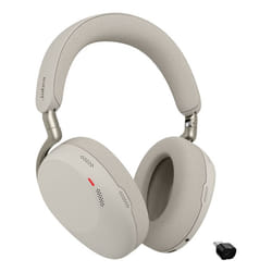 Jabra Evolve3 85 MS + Link 390c Headset Wireless Head-band Calls/Music USB Type-C Bluetooth Grey