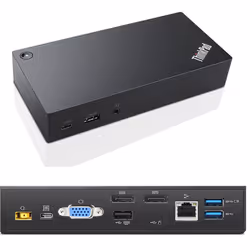 Lenovo 03X7194 laptop dock/port replicator Wired USB 3.2 Gen 1 (3.1 Ge