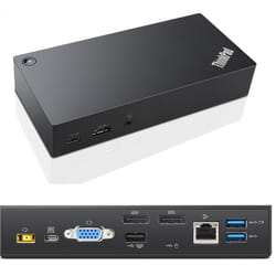 Lenovo 03X7194 laptop dock/port replicator Wired USB 3.2 Gen 1 (3.1 Ge