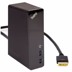 Lenovo 03X7138 laptop dock/port replicator Wired OneLink Black