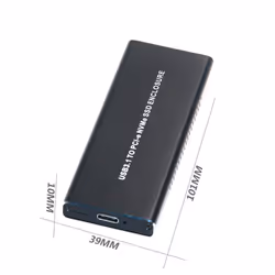 CoreParts MSUB8001 storage drive enclosure SSD enclosure Black M.2 - Additional view 4