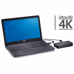 DELL 452-BBOP laptop dock/port replicator Wired USB 3.2 Gen 1 (3.1 Gen 1) Type-A Black - Additional view 2