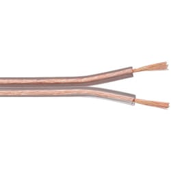 Microconnect AUDSPEAKER7-50 audio cable 50 m Transparent
