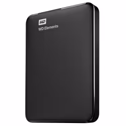 Western Digital Elements Portable, 3 TB, 2.5", 3.2 Gen 1 (3.1 Gen 1), Black