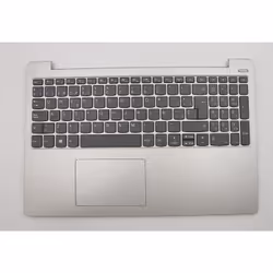 Lenovo Keyboard Mobile Spanish Ideapad 330s Upper Case Keyboard (Silver).