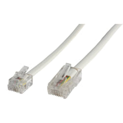 Microconnect MPK456 telephone cable 6 m White